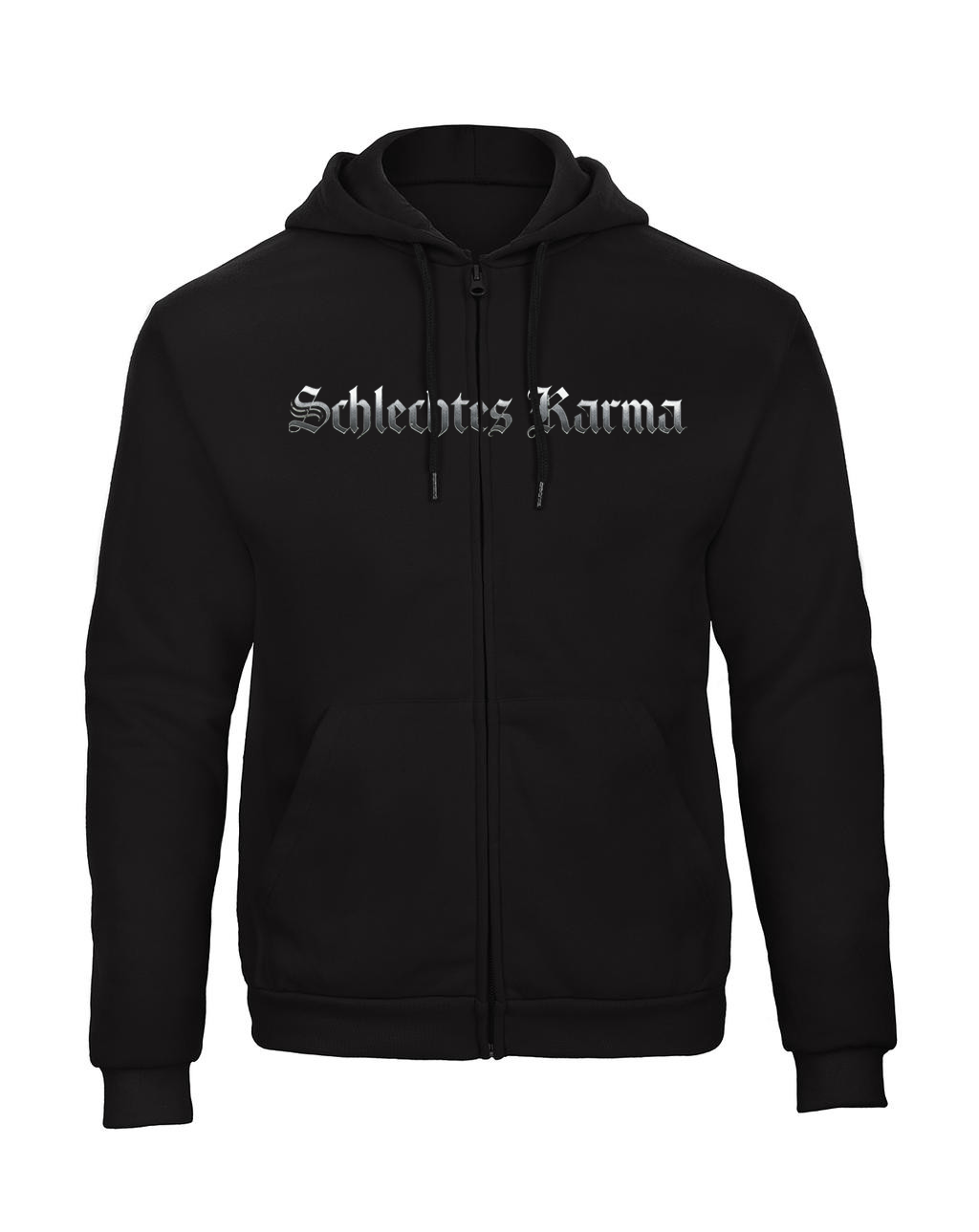 Bild von 'Chrome Bunny' - ZIP HOODIE 1 [schwarz]